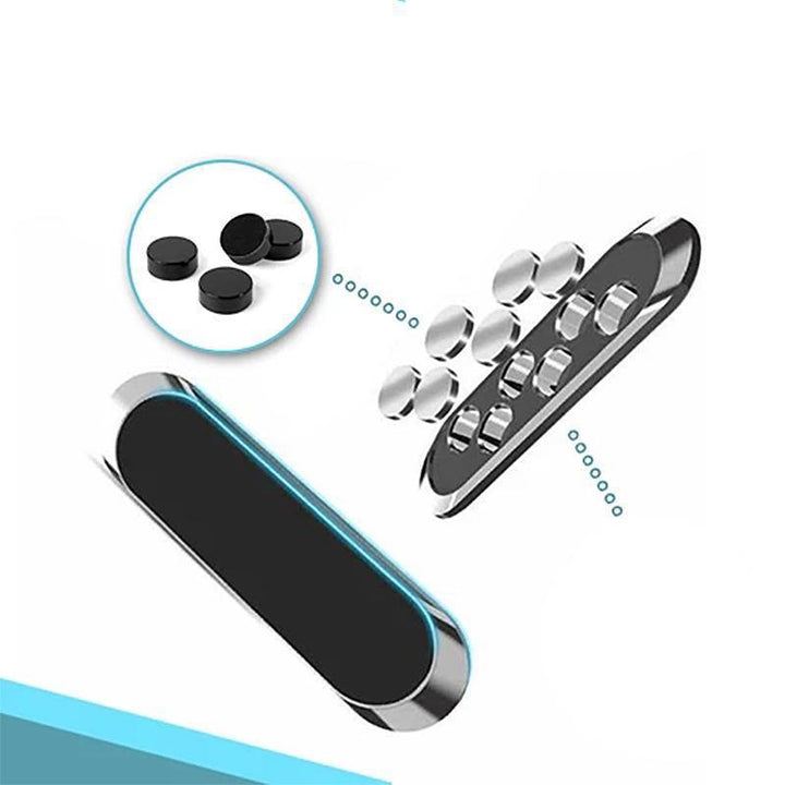 Support GPS magnétique voiture, rotation 360° pour navigation facile sur votre smartphone.