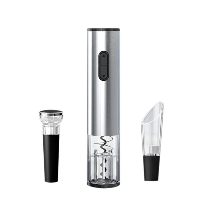 Ouvre-bouteille de vin électrique sans fil, accessoire de sommelier moderne pour cuisine.