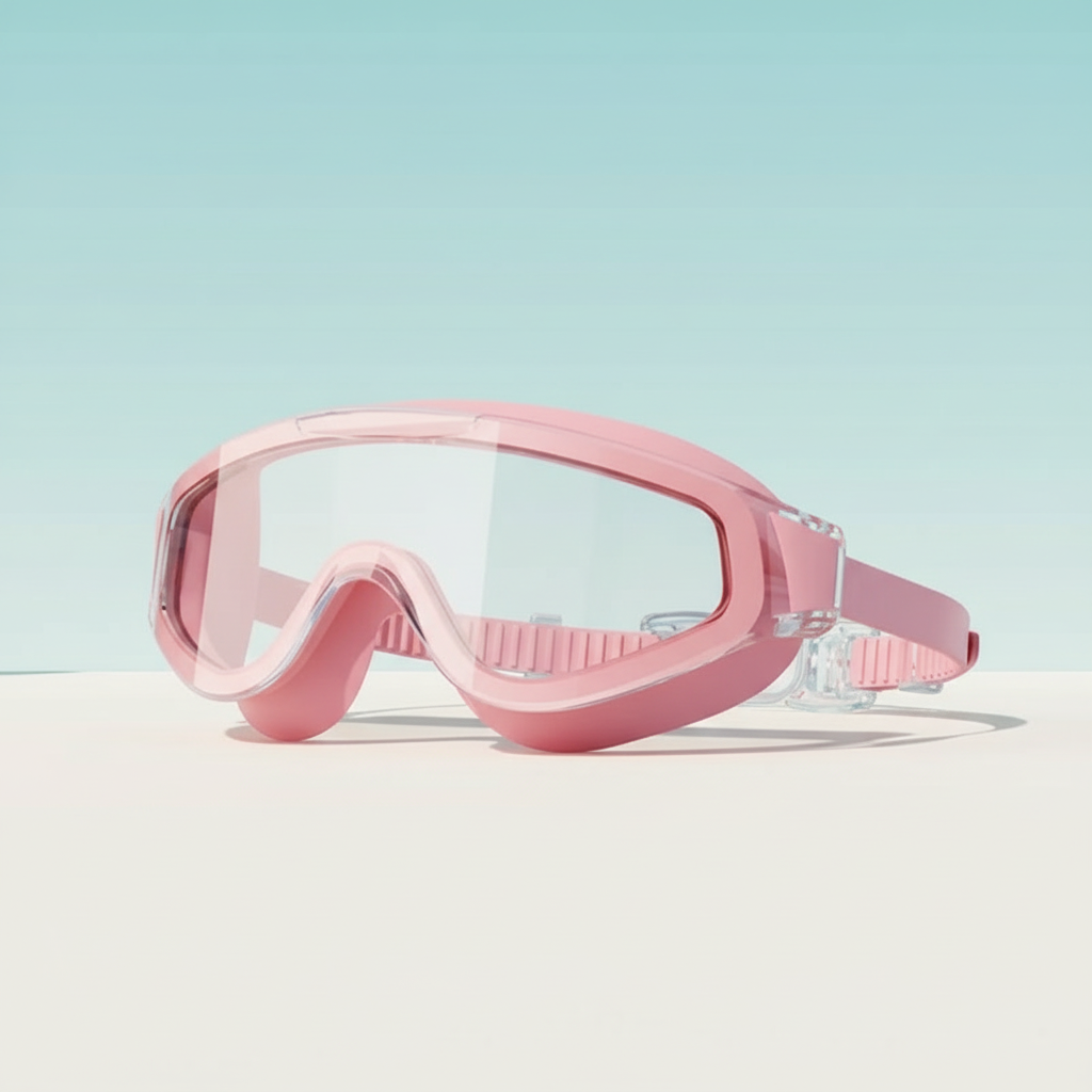 Lunettes de natation HD premium pour adultes, vision claire, anti-buée et confort maximal en milieu aquatique.