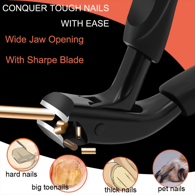 Coupe-ongles de précision pour orteils, essentiel pour une pédicure soignée et le soin des pieds délicats.
