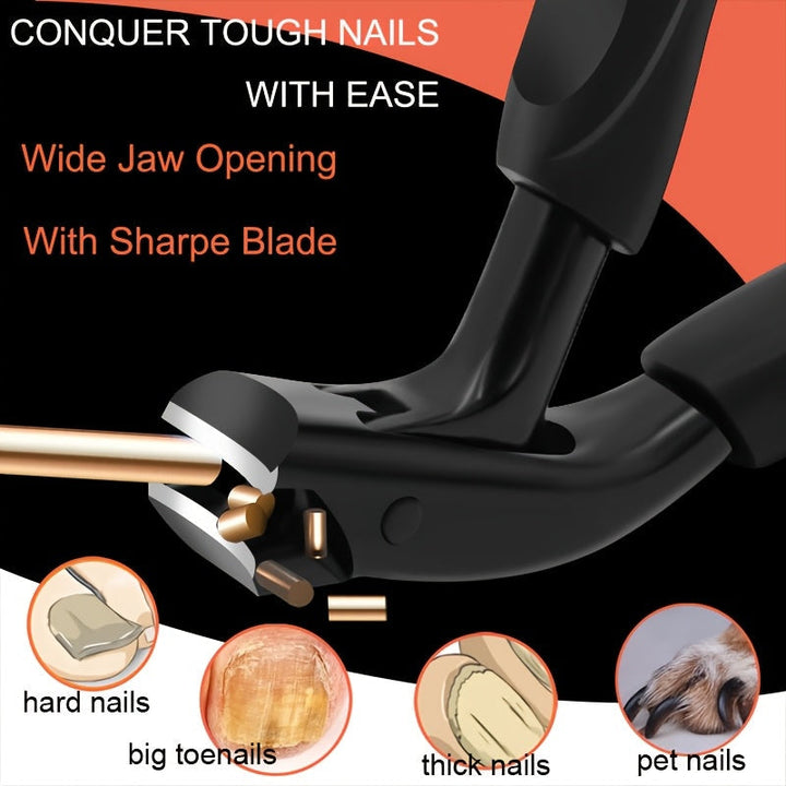 Coupe-ongles de précision pour orteils, essentiel pour une pédicure soignée et le soin des pieds délicats.