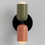 Vert + rose