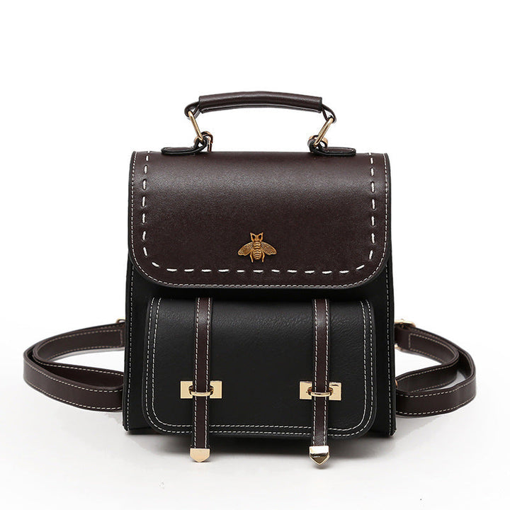 Sac à dos noir Bella, polyvalent pour le travail, les études et le quotidien.