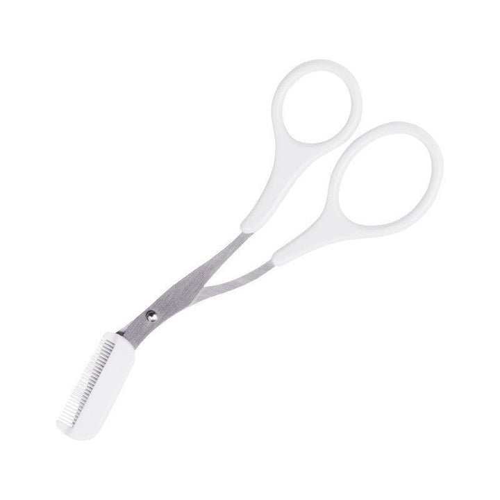 Entretien des sourcils facilité avec ces ciseaux professionnels en acier, pour une beauté impeccable.