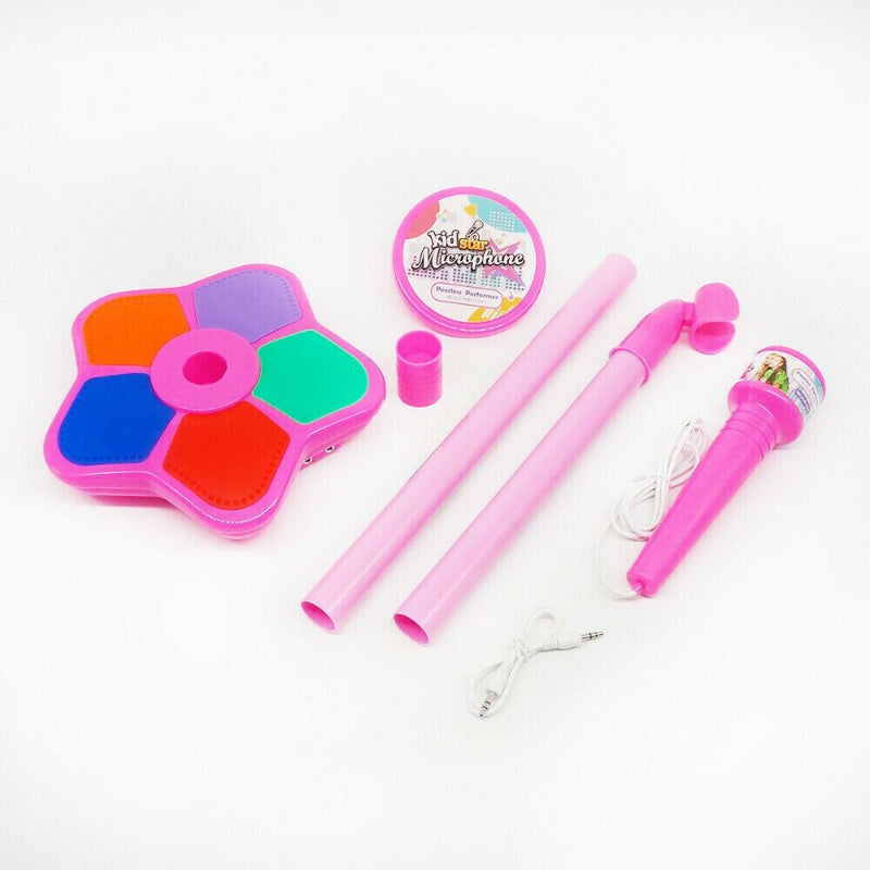 Le microphone karaoké StarSound avec trépied, idéal pour que les enfants développent leur passion musicale.