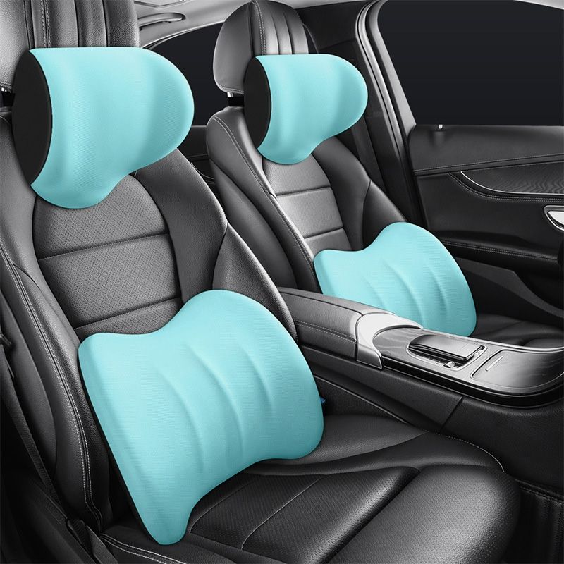 Soulage le dos en voiture avec ce coussin orthopédique et ergonomique.