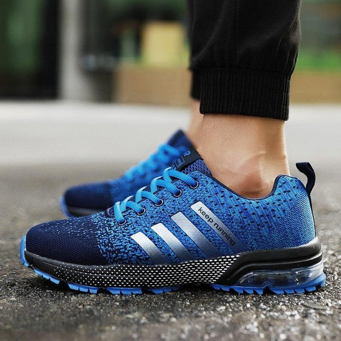 Chaussures sport hommes orthopédiques, soulagent douleur pied et dos.