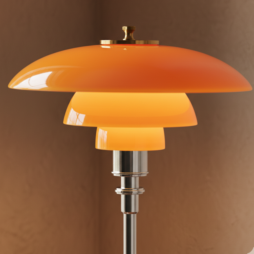 Luminaire de chevet design scandinave, LED, pour un intérieur épuré et contemporain.