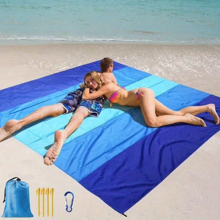 Drap de pique-nique imperméable et léger XL. Essentiel pour le camping, la plage ou les activités de plein air.
