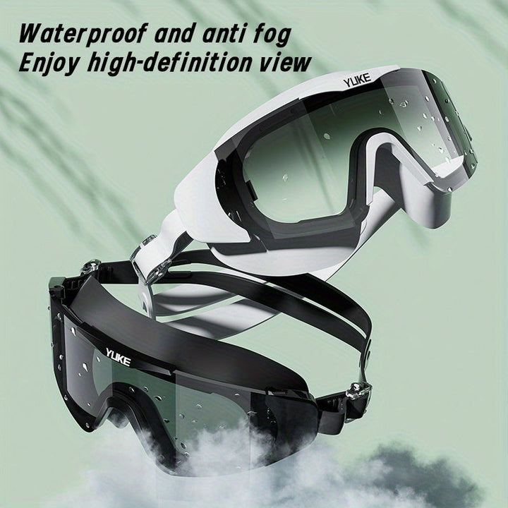 Lunettes natation anti-buée HD, vision claire garantie sous l'eau pour adultes et enfants.