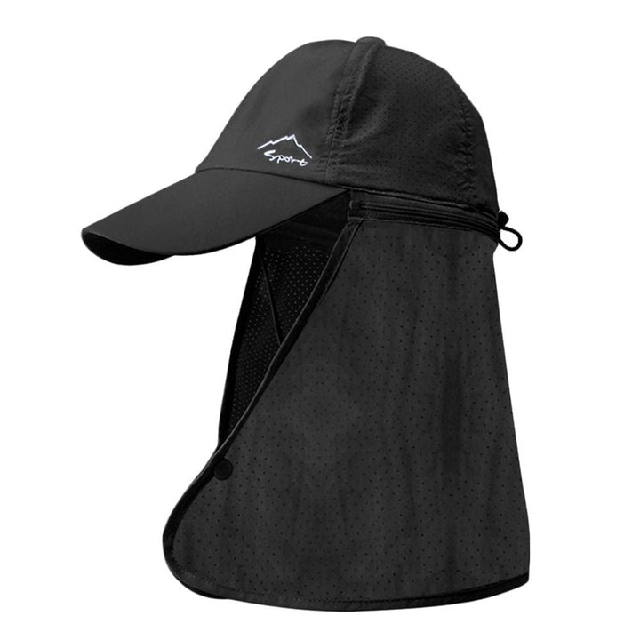 Protection solaire: casquette trucker d'été, anti-UV, pour homme et femme, avec protège-nuque.