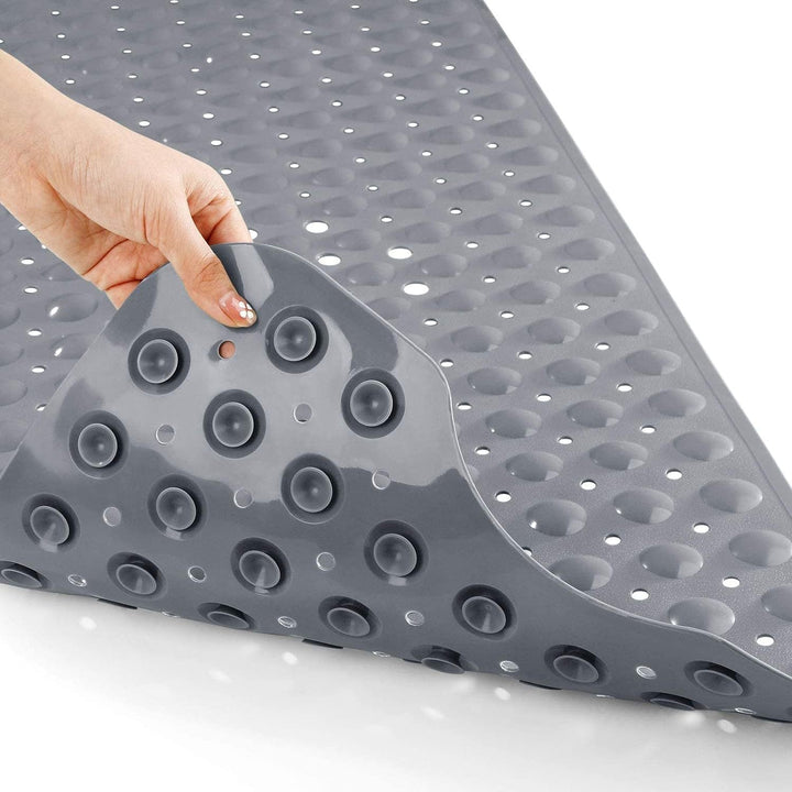 Tapis de sécurité pratique, extra long, antidérapant en PVC, pour une protection fiable dans la baignoire ou la douche.