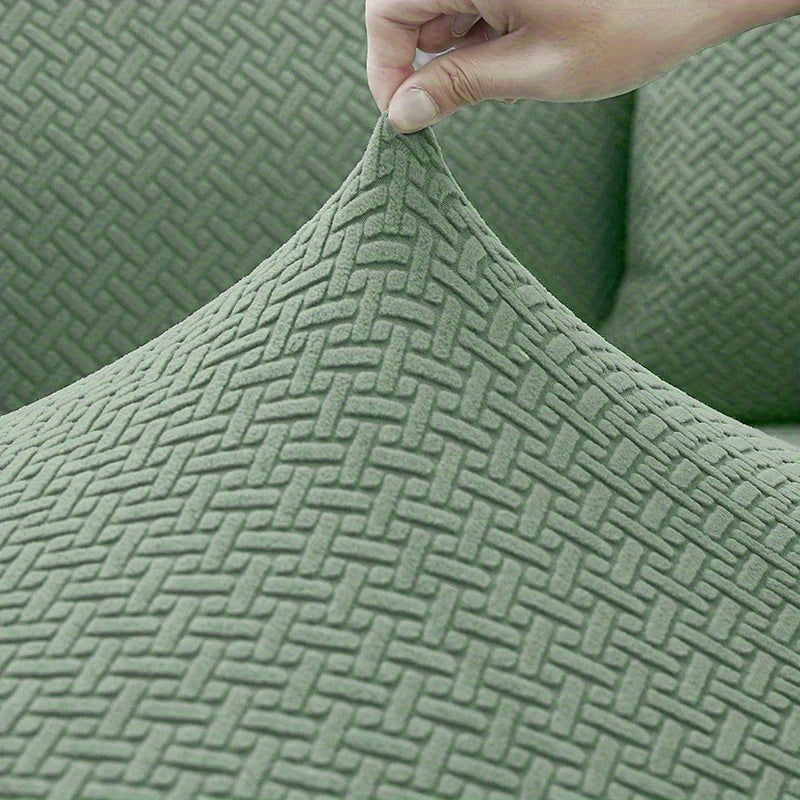 Housse de chaise stretch bordeaux. Confort et protection pour la maison, facile à entretenir et lavable.