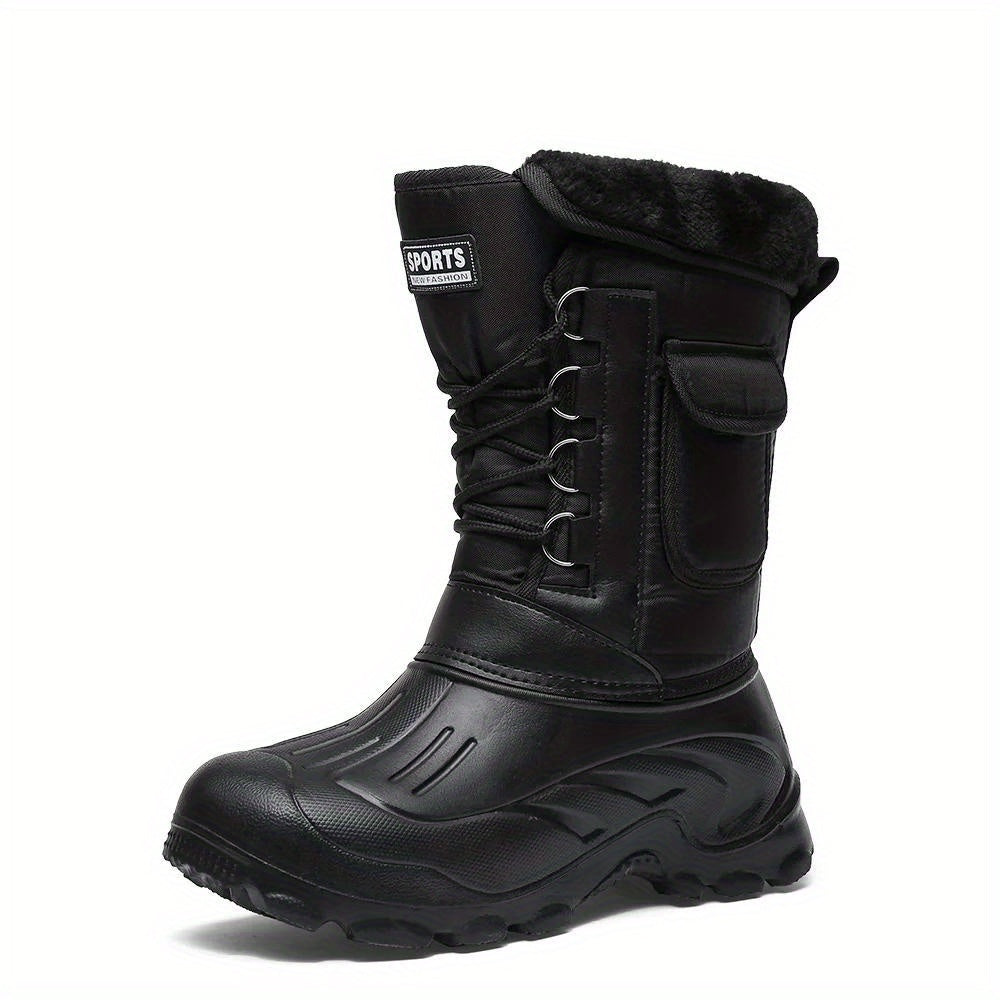 Bottes Ulric imperméables homme, gardent les pieds au sec et au chaud pour randonnée en hiver ou sous la neige.