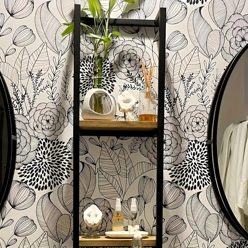Râtelier à serviettes de salle de bain mural en acier inoxydable, solution de rangement élégante.