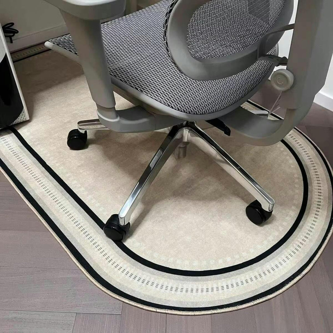 Tapis de bureau protecteur antidérapant. Protège parquets, carrelages et moquettes de l'usure des chaises de bureau.