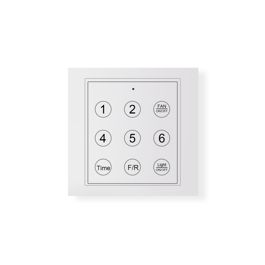 Ventilateur de plafond LED silencieux, pales bois, scandinave, assure un éclairage doux.