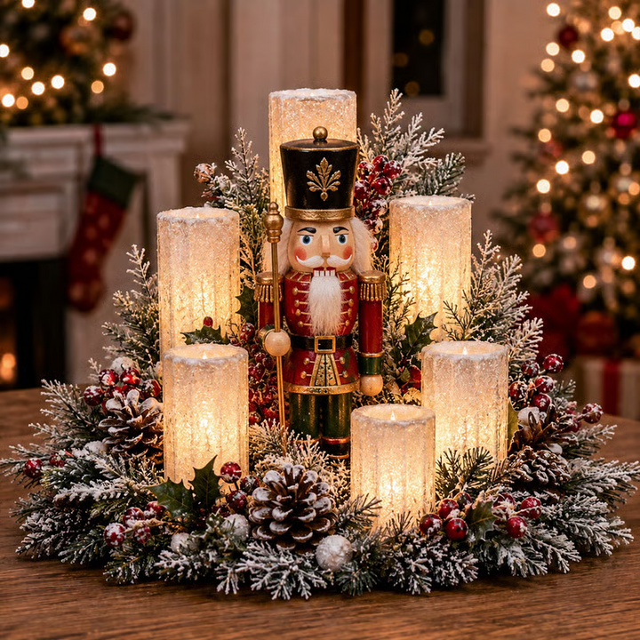 Ange de Noël lumineux LED délicat, apportant sérénité et ambiance festive à votre décoration maison.