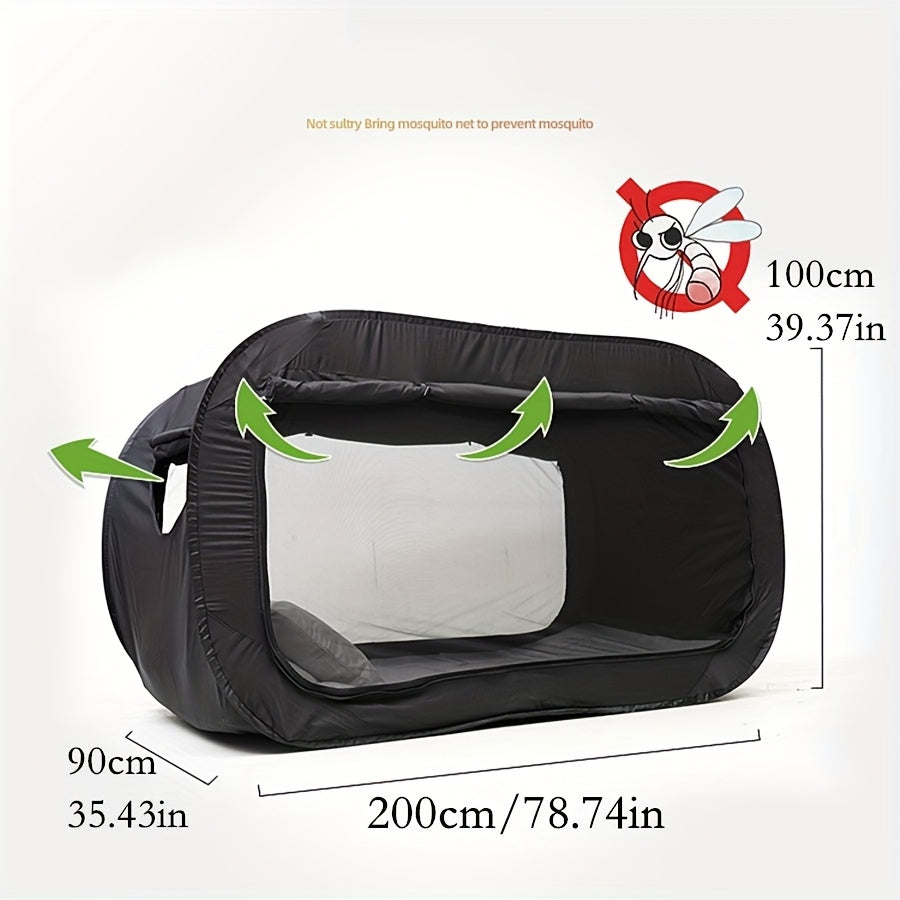 Couchage pliable et compact, matelas d'appoint parfait pour camping, voyage ou invités.