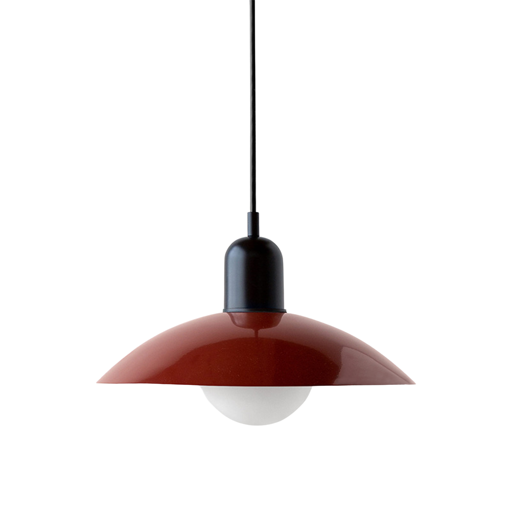 Suspension scandinave Macaron, style épuré et contemporain, pour un intérieur lumineux.