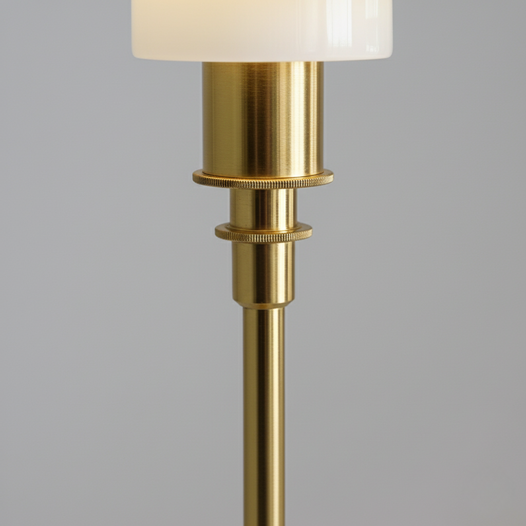 Lampe de table LED scandinave, éclairage doux pour chevet ou coin lecture, ambiance relaxante.