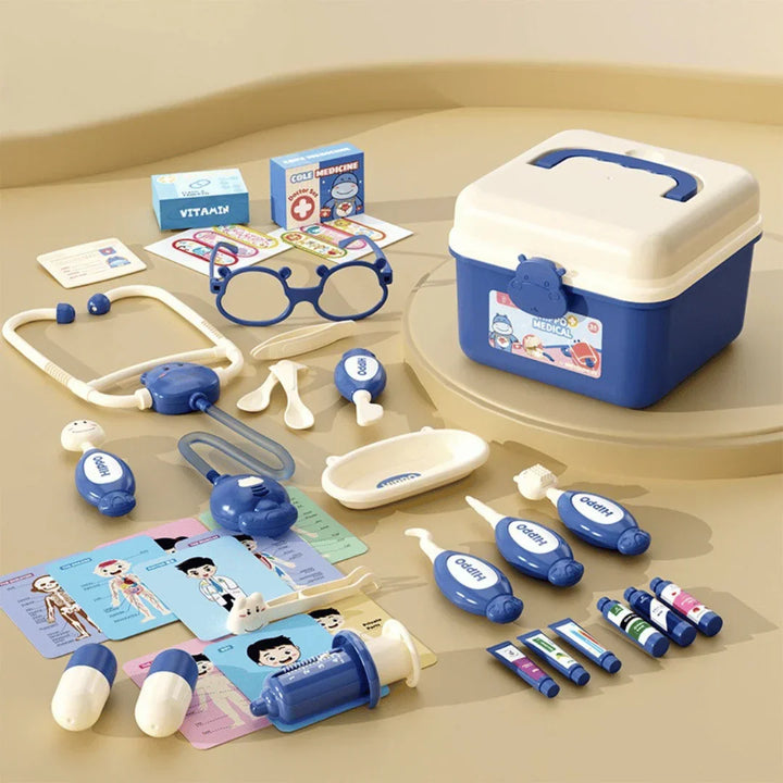Kit docteur pour enfants, jeu de rôle stimulant l'imagination et la résolution de problèmes.