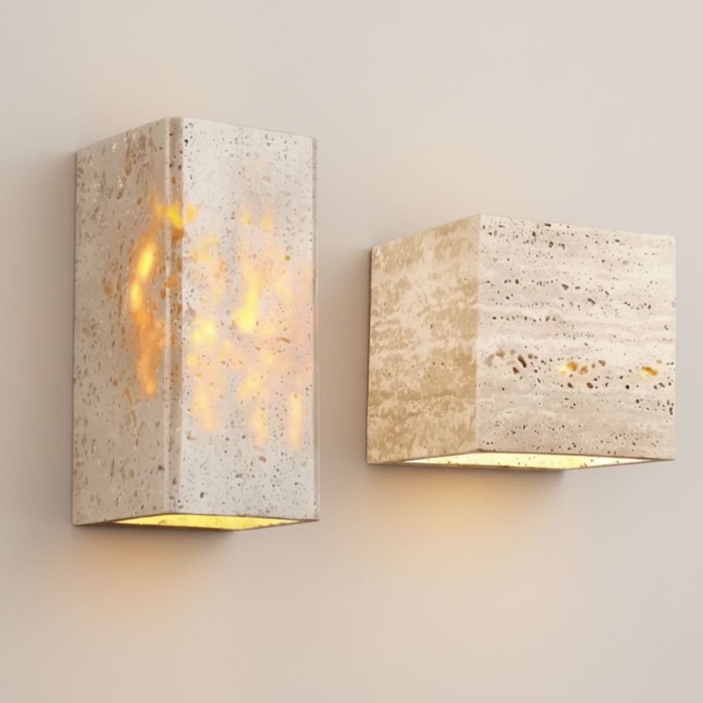 Applique murale LED design, éclairage architectural pour un style contemporain intérieur/extérieur.