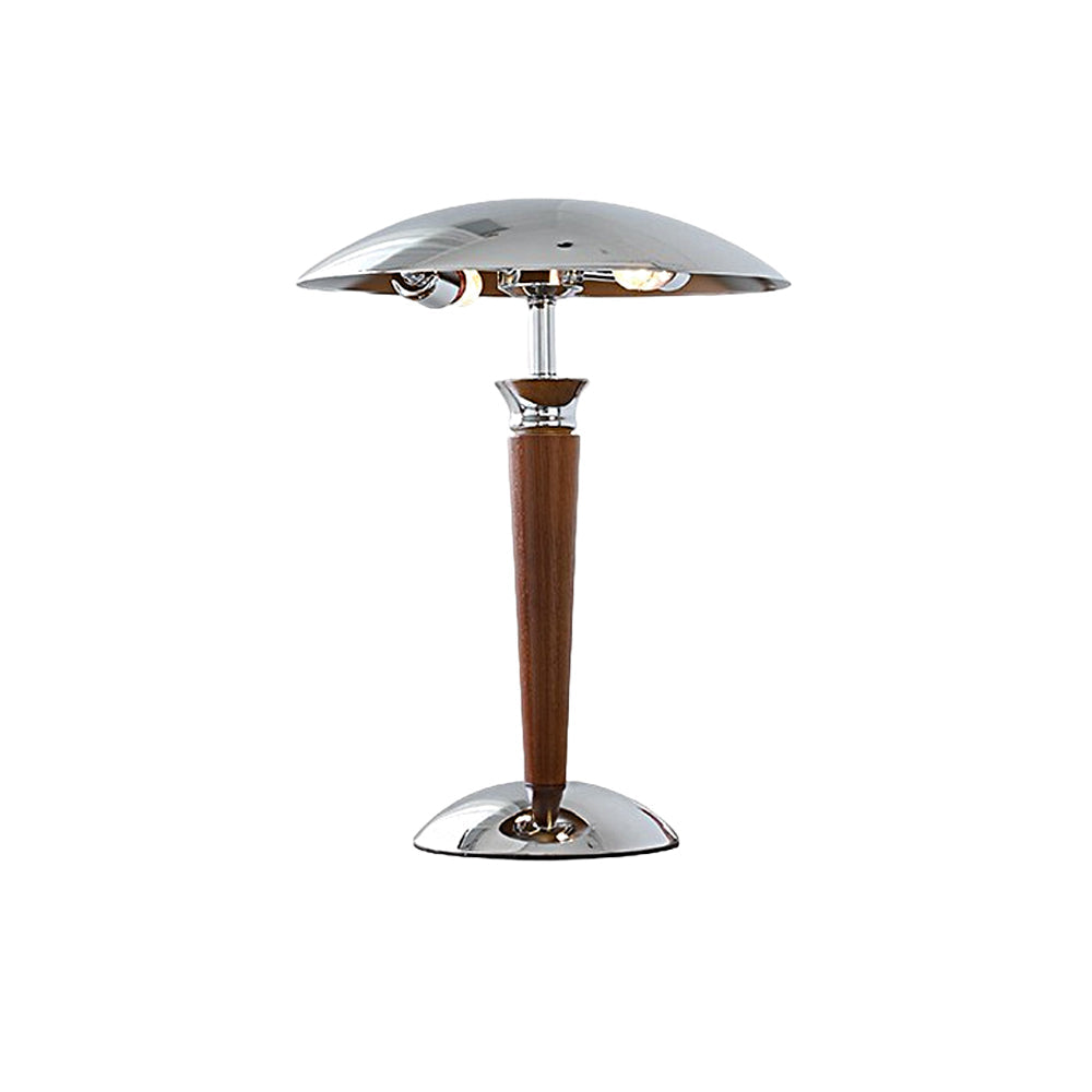 Lampe de table LED champignon rétro pour salon, design élégant, crée une ambiance chaleureuse.
