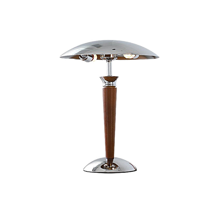 Lampe de table LED champignon rétro pour salon, design élégant, crée une ambiance chaleureuse.