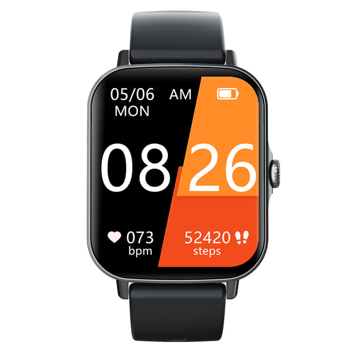 Montre intelligente pour le bien-être: mesure glycémie, tension artérielle, SpO2, FC, sommeil, étanche.