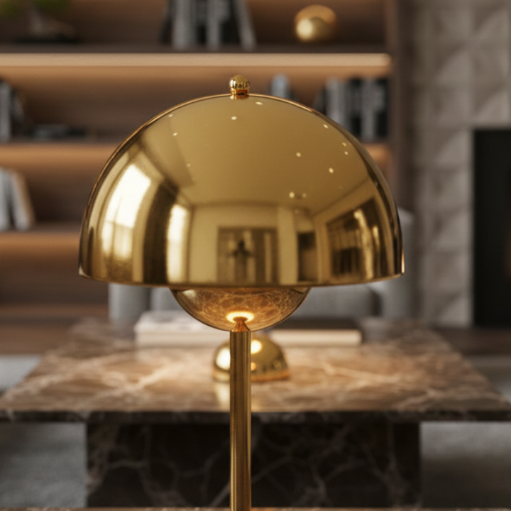 Lampe LED de table rechargeable, parfaite pour décoration et éclairage d'appoint dimmable.