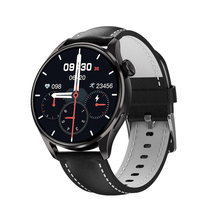 Smartwatch femme pour le bien-être: glycémie, tension artérielle, FC, SpO2, moniteur sommeil.