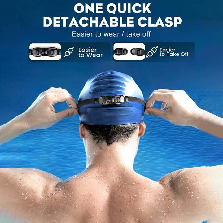 Vision 180° garantie avec ces lunettes de natation anti-buée, confort et étanchéité pour tous.