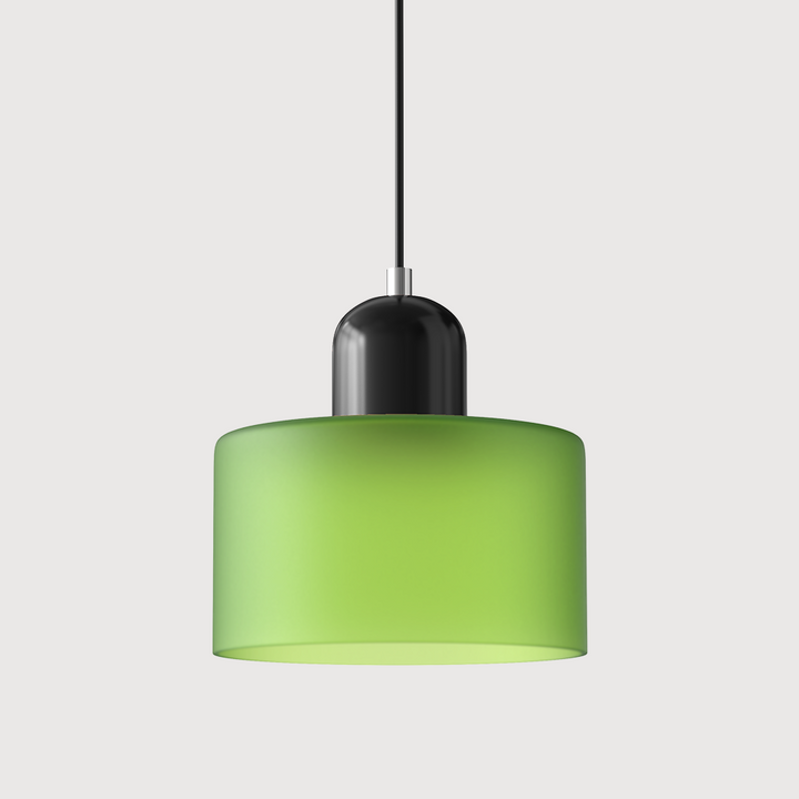 Éclairage suspendu Lumisio, design Bauhaus pour intérieur, ambiance moderne.
