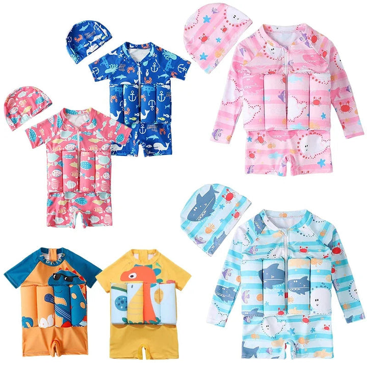 Idée cadeau: maillot de bain flottant enfant, un choix sûr pour l'apprentissage de la natation et la protection.