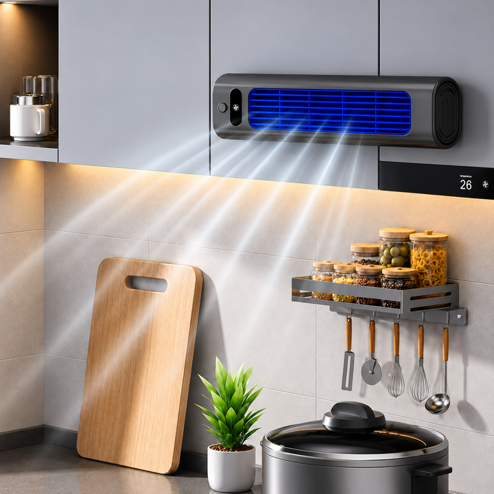 Ventilateur colonne portable et sans fil, offrant une fraîcheur constante pour maison et bureau.