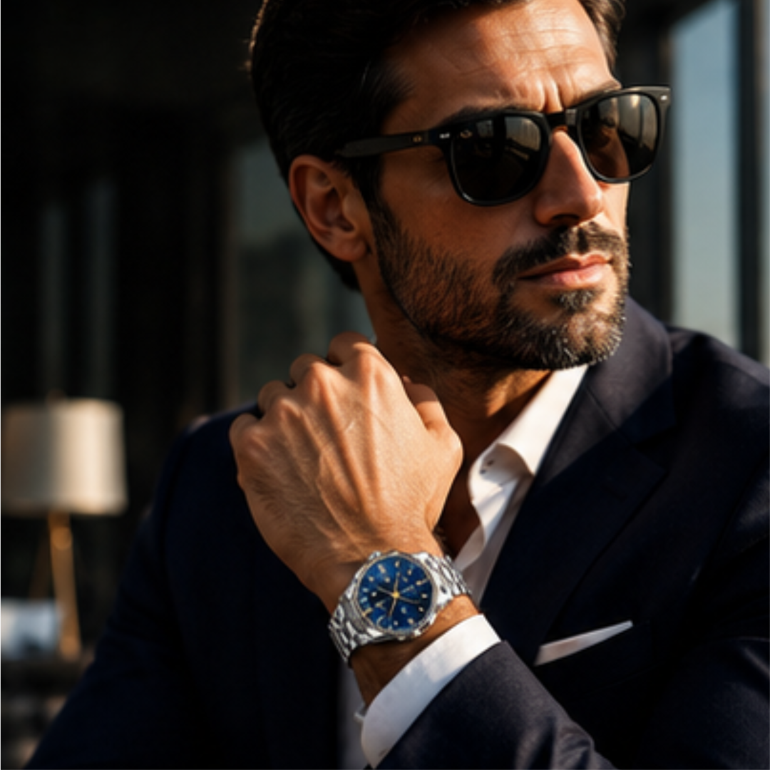 Montre de sport homme étanche, robuste et précise. Idéale pour l'aventure et le quotidien.