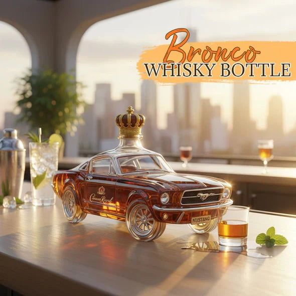 Design élégant: bouteille de whiskey contemporaine, touche de luxe pour la maison.