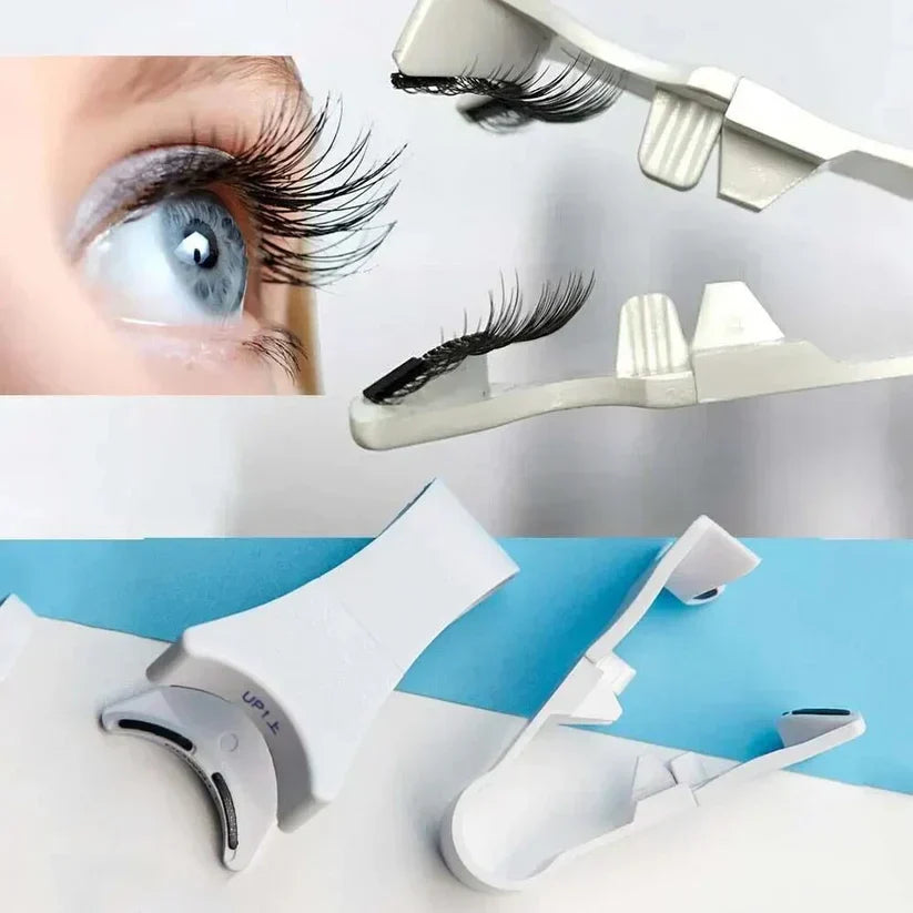 Cils magnétiques élégants pour un regard intense, faciles à appliquer. Maquillage yeux.