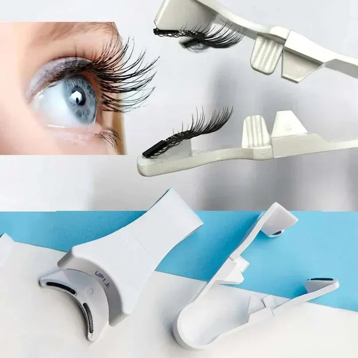 Cils magnétiques élégants pour un regard intense, faciles à appliquer. Maquillage yeux.