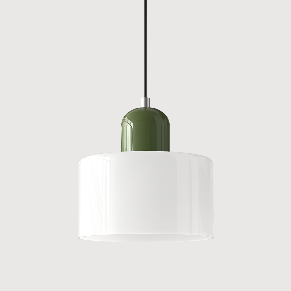 Suspension Lumisio Bauhaus polyvalente, design moderne pour divers intérieurs.