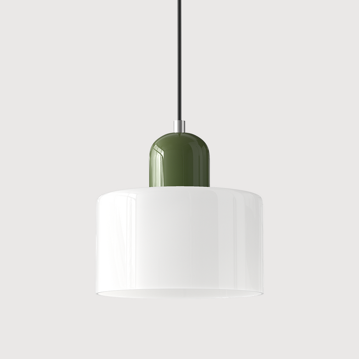 Suspension Lumisio Bauhaus polyvalente, design moderne pour divers intérieurs.