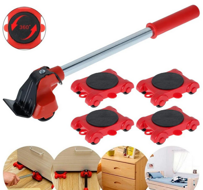Set de déménagement Liftaro pour déplacer facilement meubles lourds. Outil pratique pour maison et déménagement.