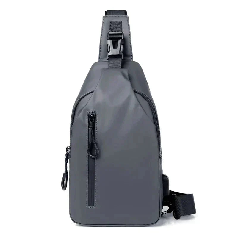 Sac bandoulière de voyage anti-vol imperméable, assurant confort et sécurité de vos affaires.