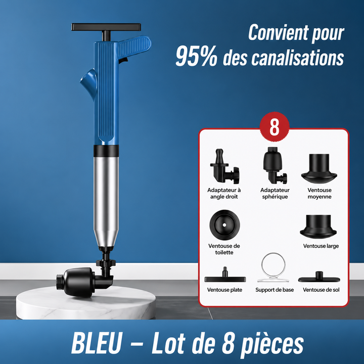 Déboucheur DrainGlide, accessoire essentiel pour cuisine et salle de bain, nettoie les évacuations sans effort.