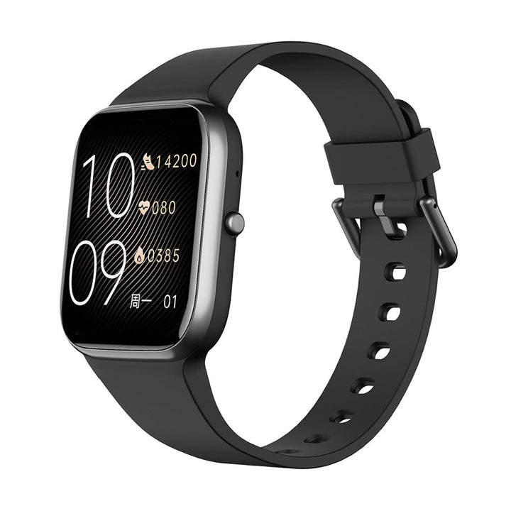Montre connectée unisexe, suivi santé: glycémie, tension artérielle, FC, SpO2, sommeil.