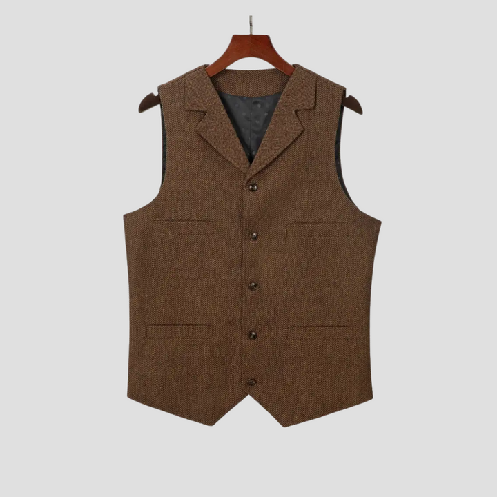 Veston homme mode noir, col V, idéal pour un style moderne et soigné toute l'année.
