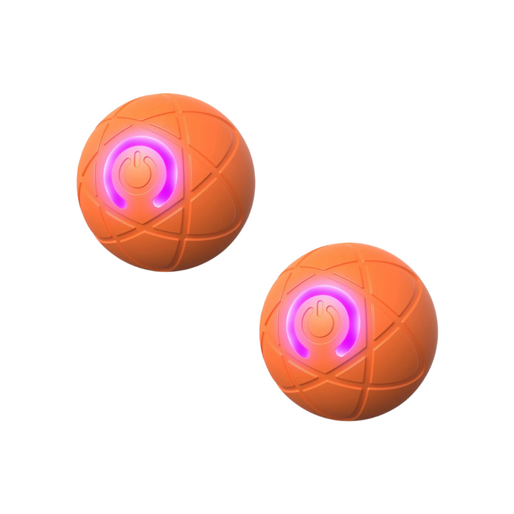 Jouet WaggleBall LED pour animaux, balle anti-ennui stimulant le jeu et l'exercice physique.