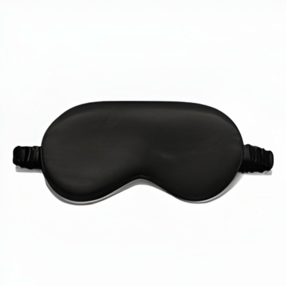Masque de bien-être en soie, unisexe, pour une relaxation profonde et un sommeil de qualité.