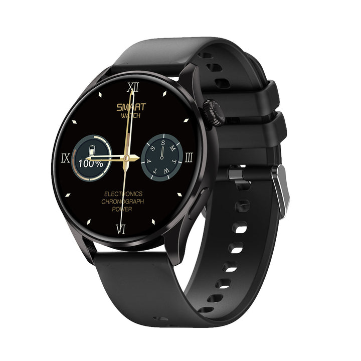 Montre connectée étanche sport, avec suivi glycémie, tension, FC, SpO2, moniteur sommeil.